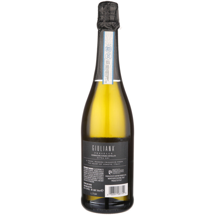 Giuliana Prosecco Extra Dry - 750ML - Back