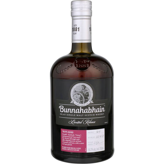 Bunnahabhain Single Malt Scotch Aonadh Limited Release 10 Yr 112.4 - 750ML