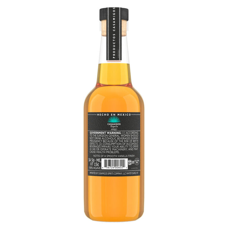 Casamigos Tequila Anejo 80 - 375ML - Back