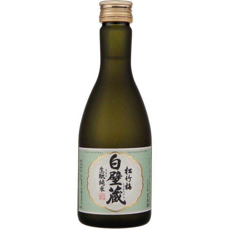Sho Chiku Bai Junmai Sake Kimoto Shirakabegura - 300ML - Front