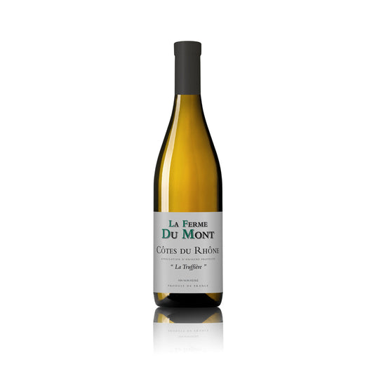La Ferme Du Mont Cotes Du Rhone Blanc La Truffiere 2022 - 750ML - Front