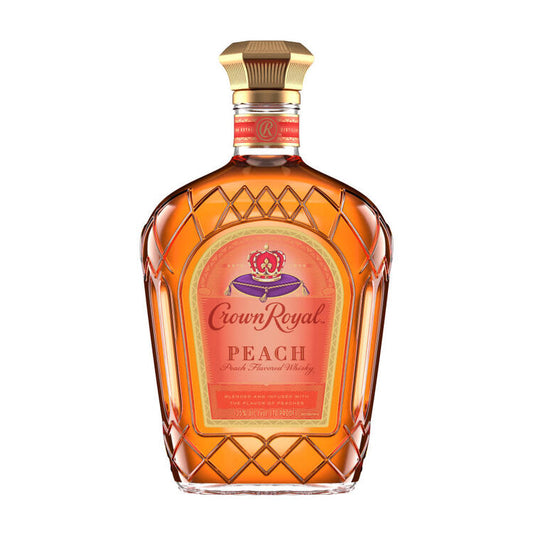 Crown Royal Peach Flavored Whiskey 70 - 750ML - Front