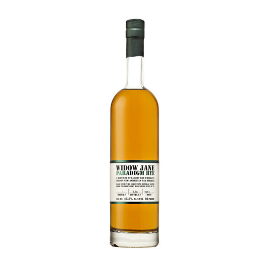 Widow Jane Rye Whiskey Paradigm 93 - 750ML - Front