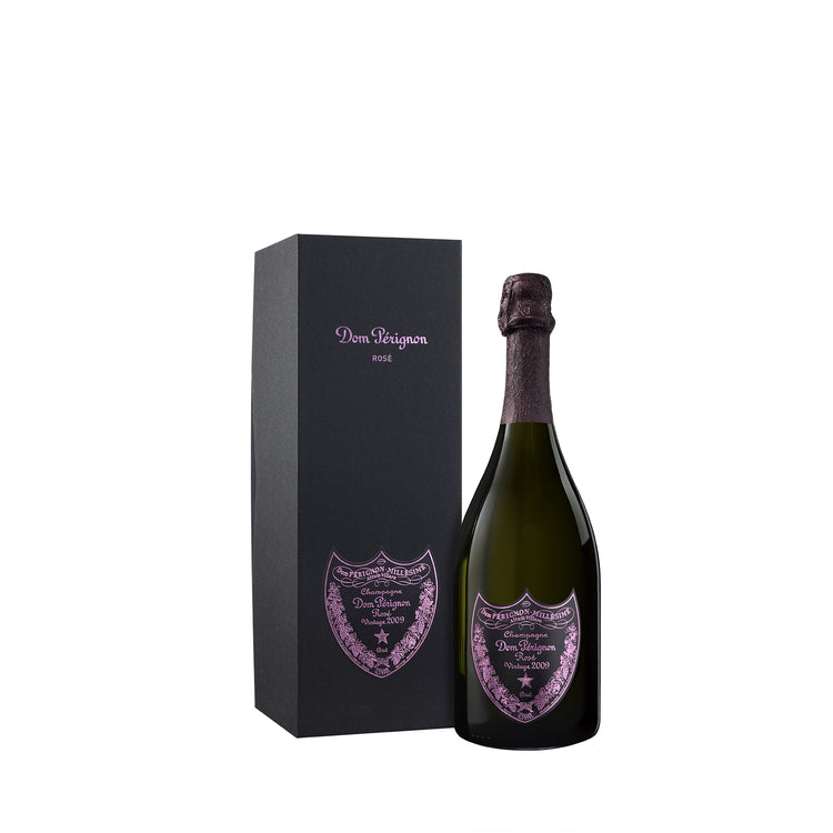 Dom Perignon Champagne Brut Rose 2009 W/ Gift Box - 1.5L - Front