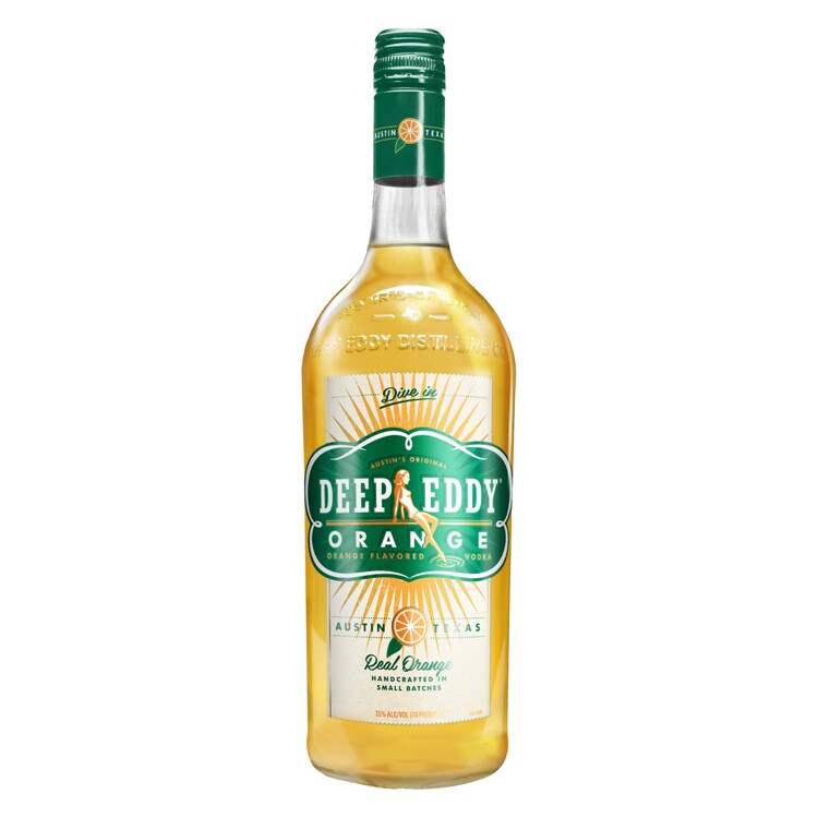 Deep Eddy Orange Flavored Vodka 70 - 1.0L - Front