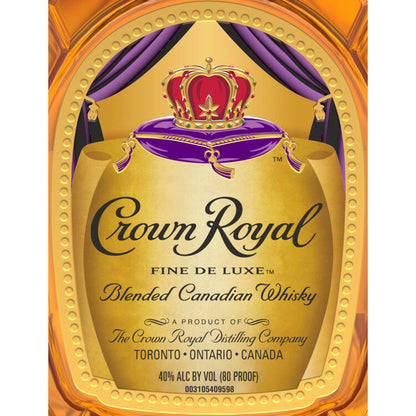 Crown Royal Canadian Whisky Fine Deluxe 80 - 750ML