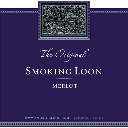 Smoking Loon Merlot The Original California - 750ML - Front Label