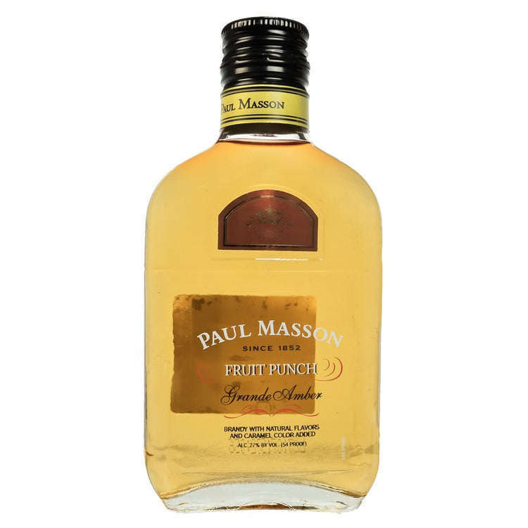 Paul Masson Fruit Punch Flavored Brandy Grande Amber 54 - 200ML