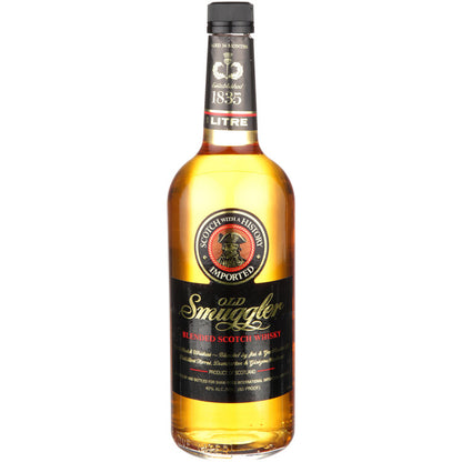 Old Smuggler Blended Scotch 80 - 1.0L - Front