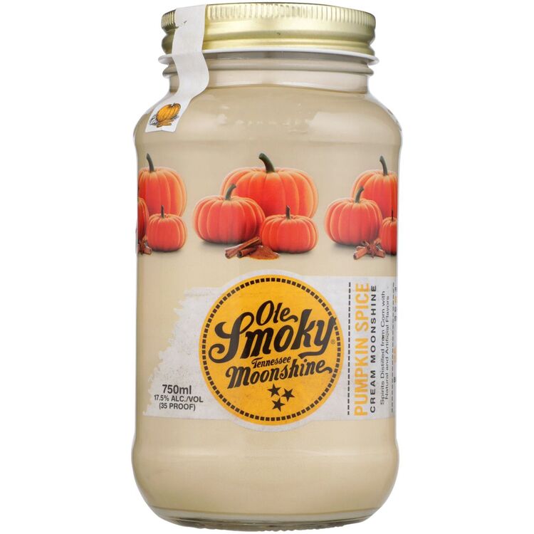 Ole Smoky Pumpkin Spice Cream Moonshine 35 - 750ML - Front