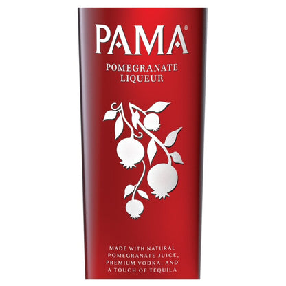 Pama Pomegranate Liqueur 34 - 375ML - Front Label
