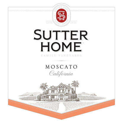Sutter Home Moscato California - 1.5L - Front Label