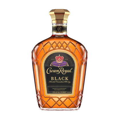 Crown Royal Canadian Whisky Black 90 - 750ML - Front