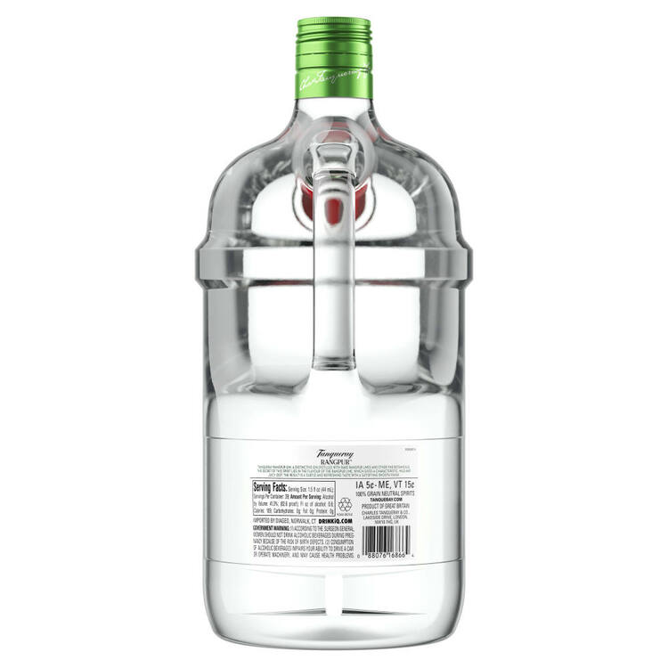 Tanqueray Distilled Gin Rangpur 82.6 - 1.75L - Back