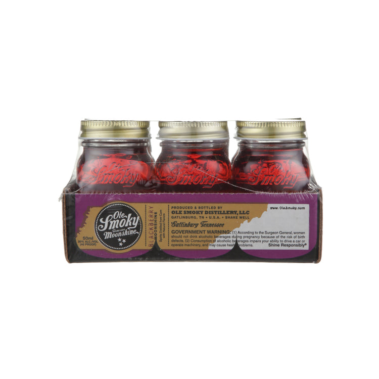 Ole Smoky Blackberry Moonshine 40 - 50ML - Back