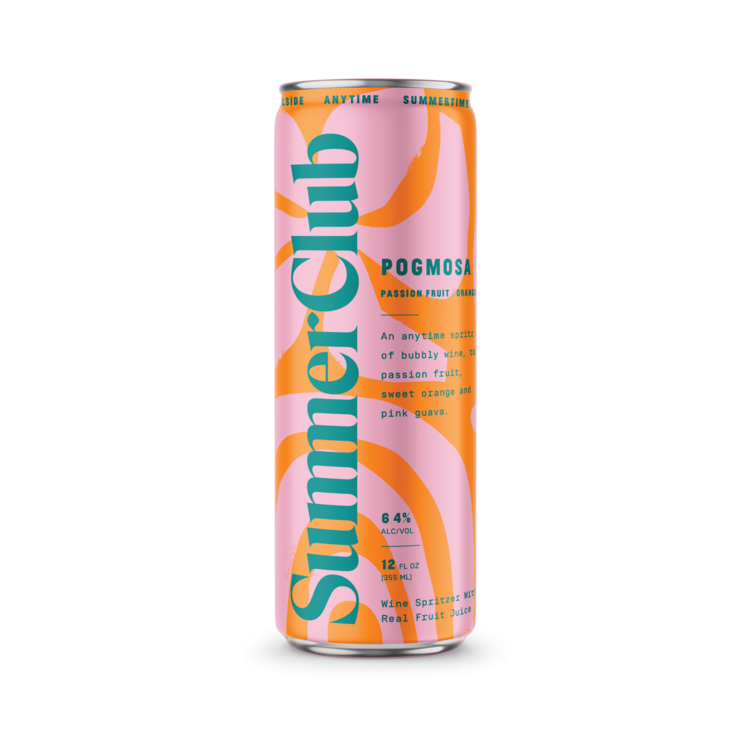 Summer Club Pogmosa Wine Cooler - 12 Z - Front