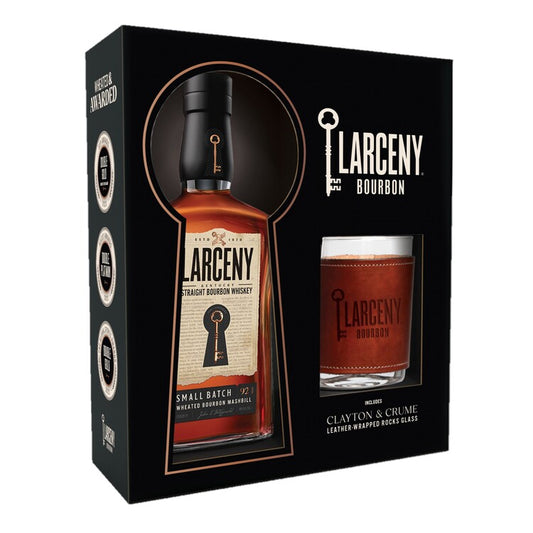 Larceny Bourbon Small Batch 92 W/ Rock Glass - 750ML