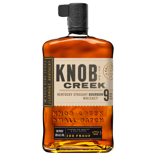 Knob Creek Straight Bourbon Small Batch 9 Yr 100 - 1.75L - Front