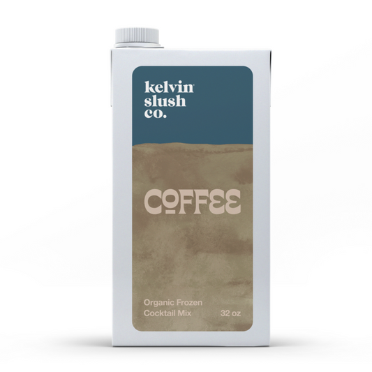 Kelvin Slush Coffee Organic Frozen Cocktail & Slush Mix - 32 Z - Front