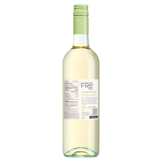 Fre Sauvignon Blanc Alcohol Removed - 750ML - Back