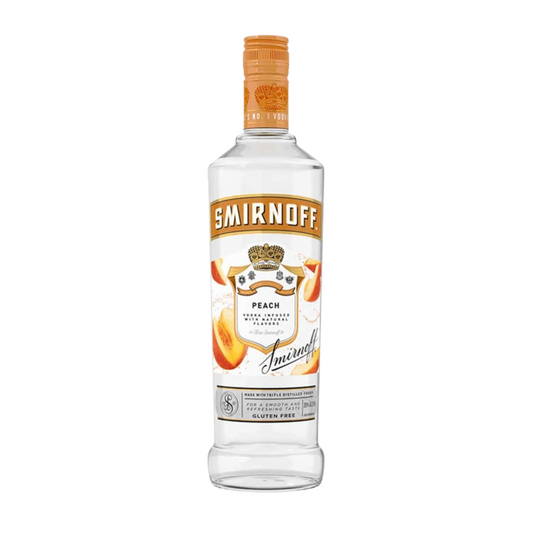 Smirnoff Peach Flavored Vodka 60 - 750ML - Front