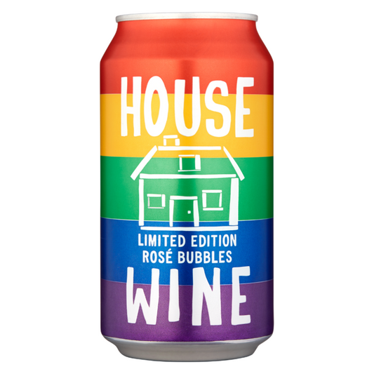 House Wine Rose Bubbles Rainbow Edition American - 355ML