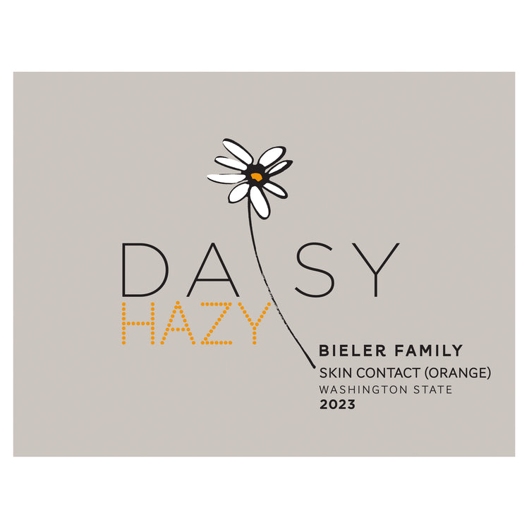 Daisy Hazy Orange Wine Washington - 750ML - Front Label