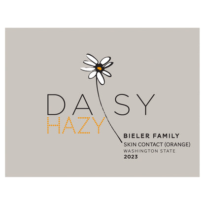 Daisy Hazy Orange Wine Washington - 750ML - Front Label