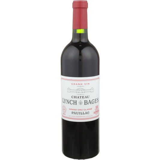 Chateau Lynch Bages Pauillac 2010 Wood Box - 750ML - Front