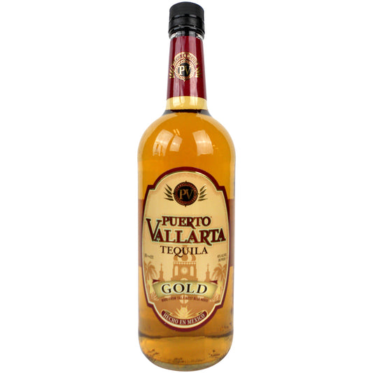 Puerto Vallarta Tequila Gold 80 - 1.0L - Front
