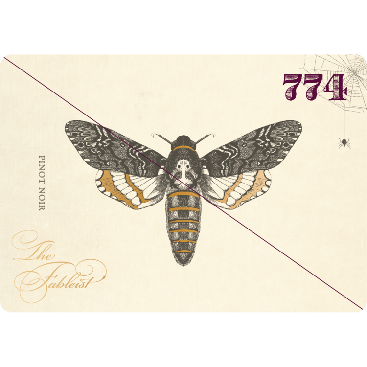The Fableist Pinot Noir 774 The Silkworm And The Spider Santa Barbara - 750ML - Front Label