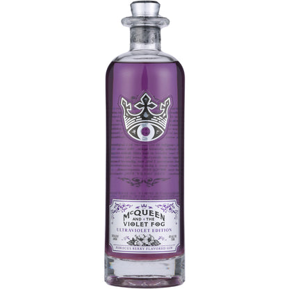 Mcqueen And The Violet Fog Ultra Violet Hibiscus Berry Flavored Gin 80 - 750ML