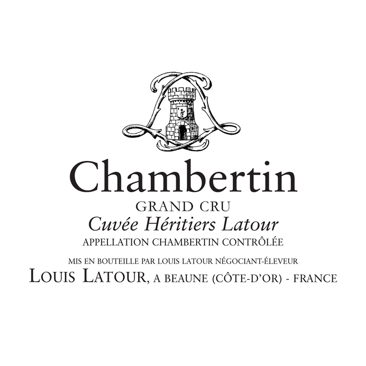 Louis Latour Chambertin Grand Cru Cuvee Heritiers Latour 2019 Wood Box - 750ML