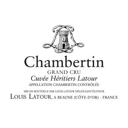 Louis Latour Chambertin Grand Cru Cuvee Heritiers Latour 2019 Wood Box - 750ML