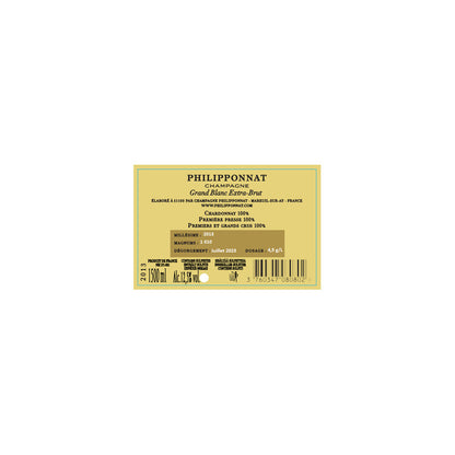 Philipponnat Champagne Extra Brut Grand Blanc 2013 - 1.5L