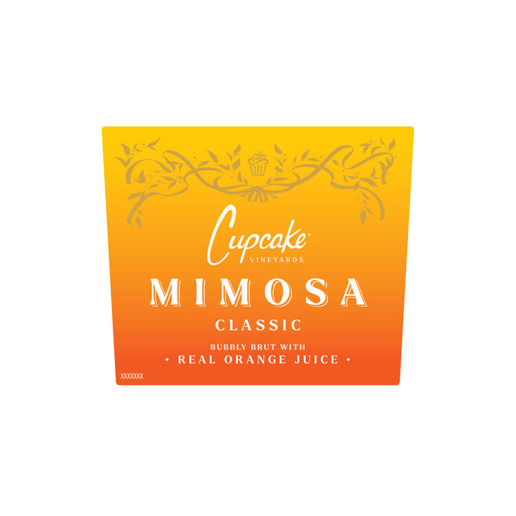 Cupcake Vineyards Wine Based Cocktail Classic Mimosa - 750ML - Front Label
