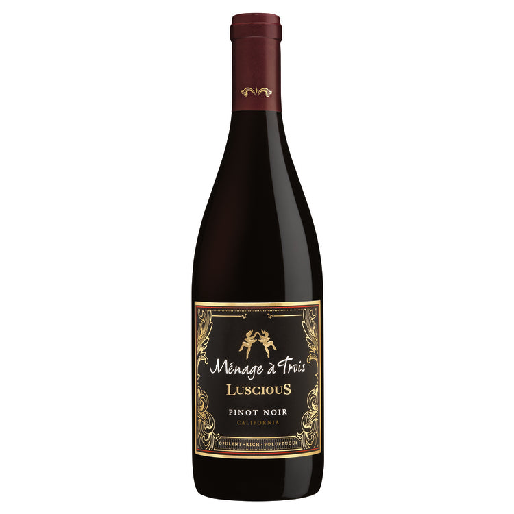 Menage A Trois Pinot Noir Luscious California - 750ML - Front
