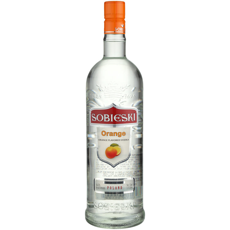Sobieski Orange Flavored Vodka 70 - 1.0L - Front