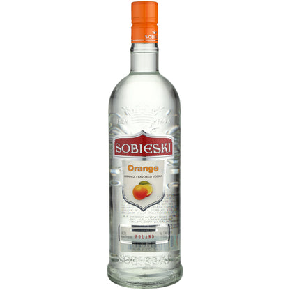 Sobieski Orange Flavored Vodka 70 - 1.0L - Front