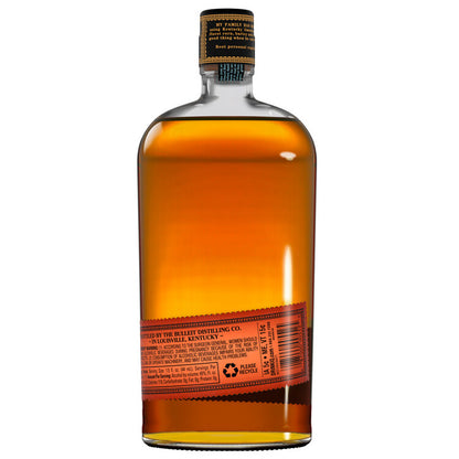 Bulleit Straight Bourbon Frontier Whiskey 6 Yr 90 - 750ML - Back