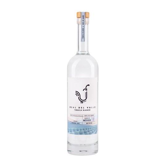 Real Del Valle Tequila Blanco 80 - 750ML - Front