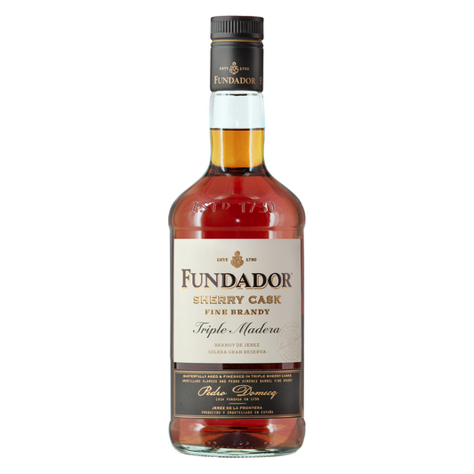 Fundador Brandy De Jerez Solera Gran Reserva Triple Madera Sherry Cask - 750ML - Front