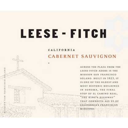 Leese Fitch Cabernet Sauvignon California - 750ML - Front Label