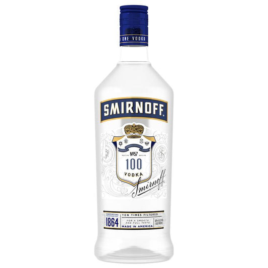 Smirnoff Vodka 100 - 1.75L - Front