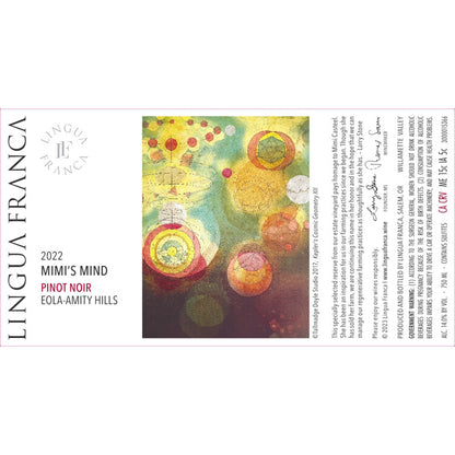 Lingua Franca Pinot Noir Mimi'S Mind Eola Amity Hills 2022 - 750ML