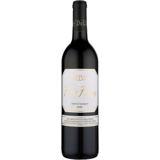 Delille Cellars Cabernet Sauvignon Four Flags Red Mountain 2021 - 750ML - Front