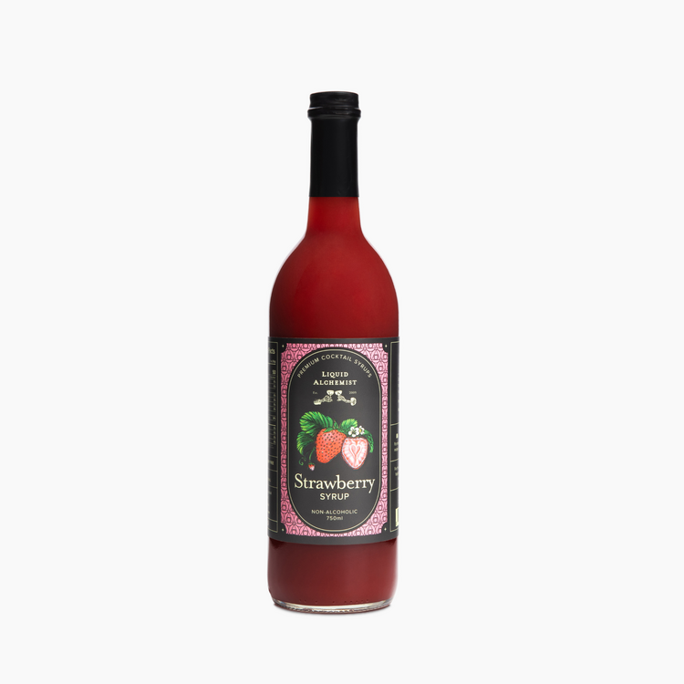 Liquid Alchemist Strawberry Syrup - 750ML - Front