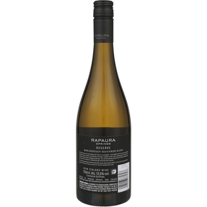 Rapaura Springs Sauvignon Blanc Reserve Marlborough 2023 - 750ML