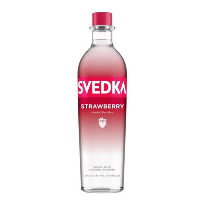 Svedka Strawberry Flavored Vodka 70 - 750ML - Front