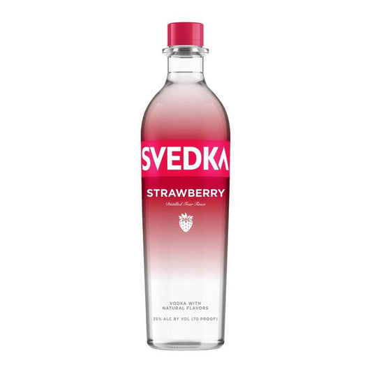 Svedka Strawberry Flavored Vodka 70 - 750ML - Front